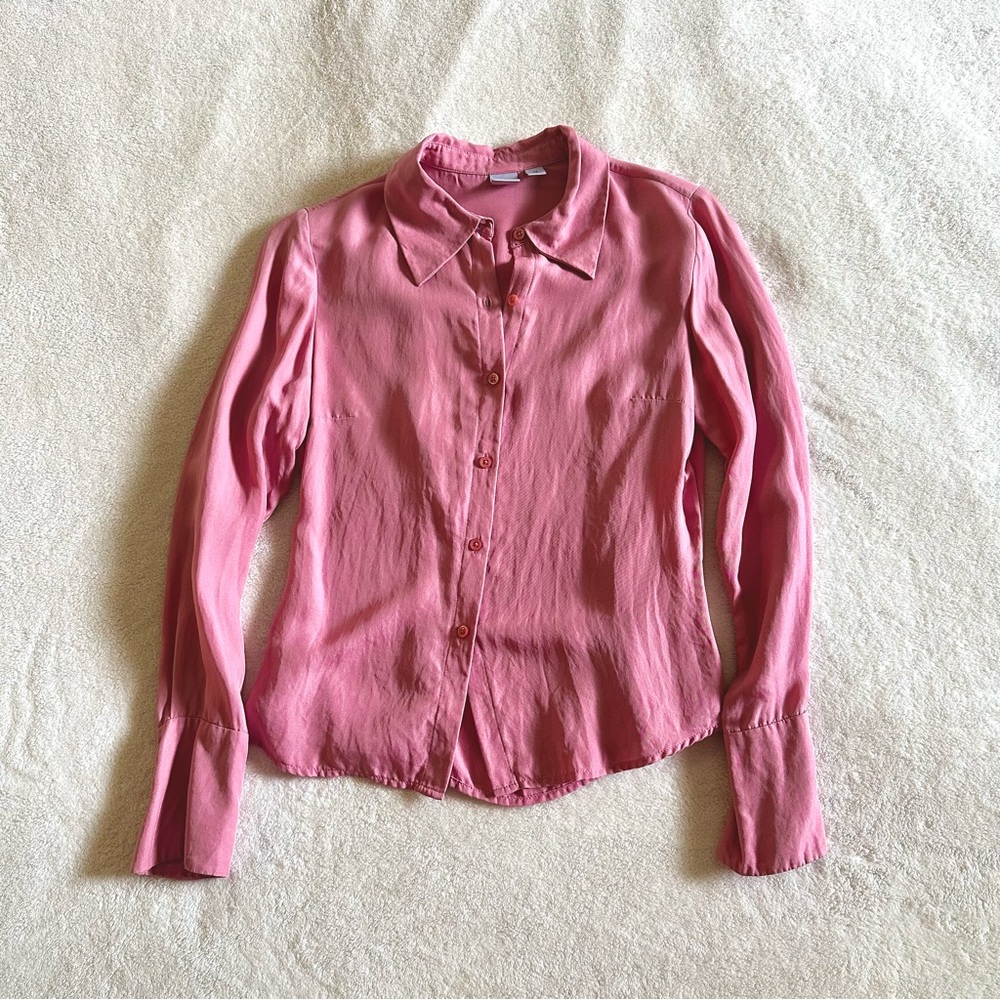 Silk Button Down Long Sleeve Nordstrom